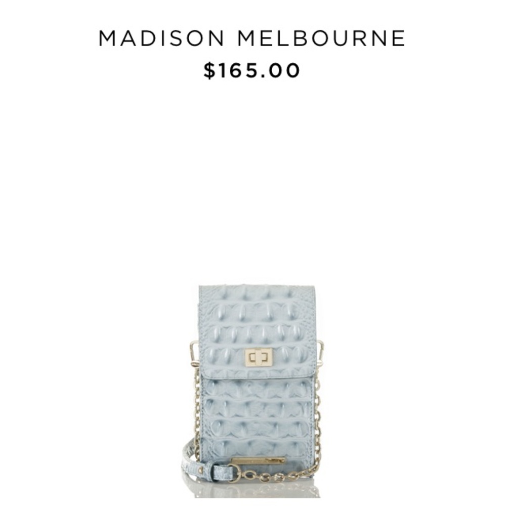 Brahmin Madison Sky Melbourne Crossbody - Picture 5 of 8